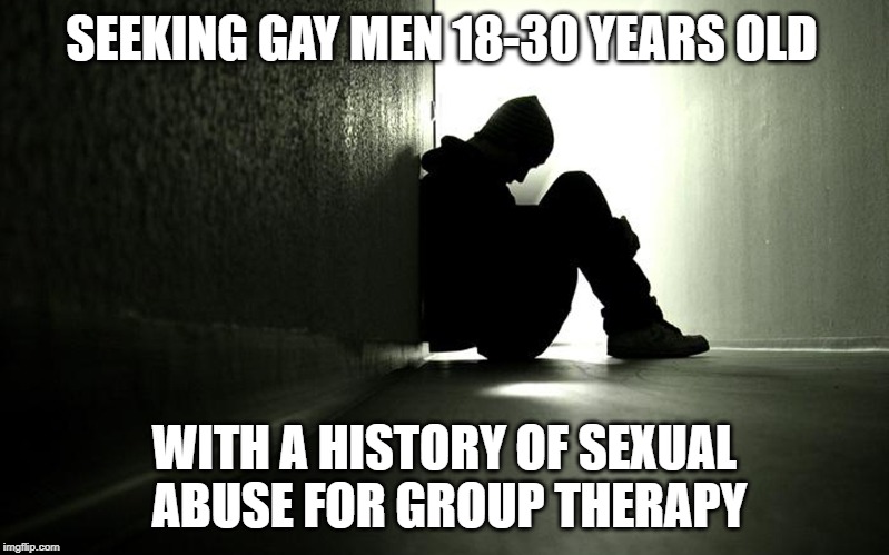 Group Therapy – Gay Men (18-30) with History of Childhood Sexual Abuse