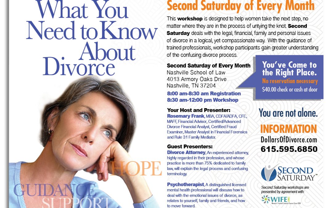Divorce Workshop for Women August 10