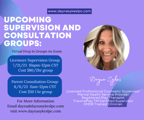 Upcoming Licensure Supervision and Consultation Groups | TLPCA