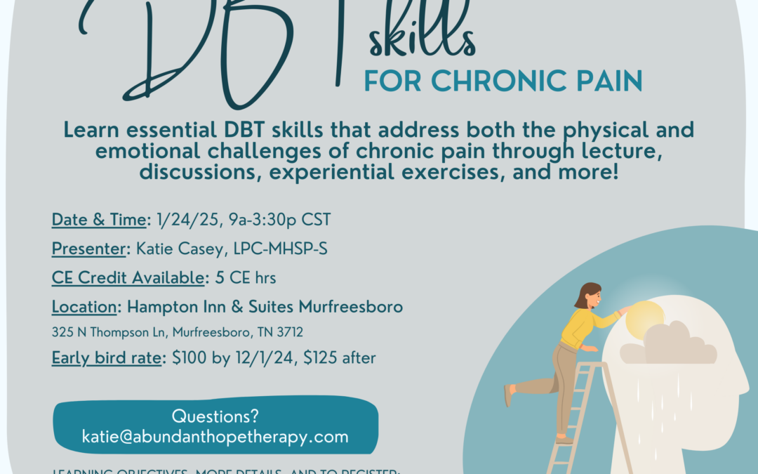 DBT Skills for Chronic Pain