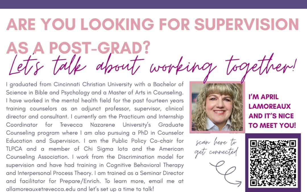 Searching for a supervisor?