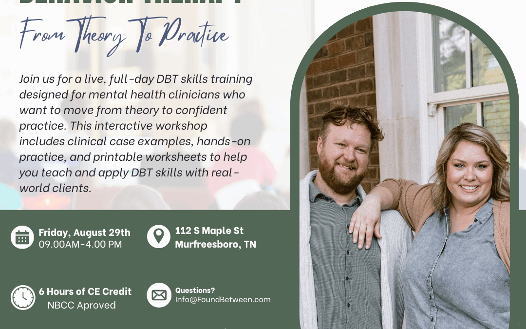 6 CE Live DBT Training