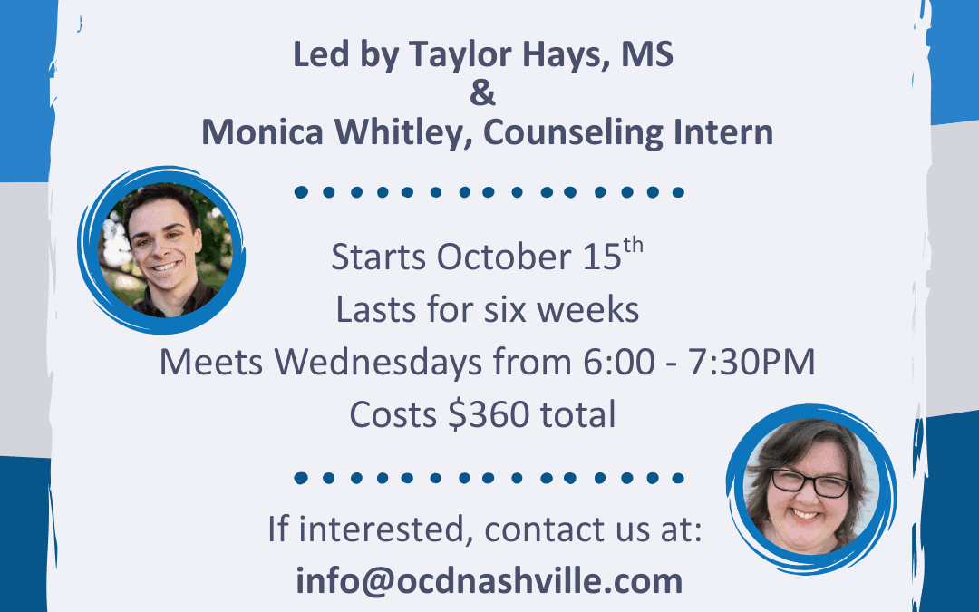 Upcoming Teen OCD Treatment Group!