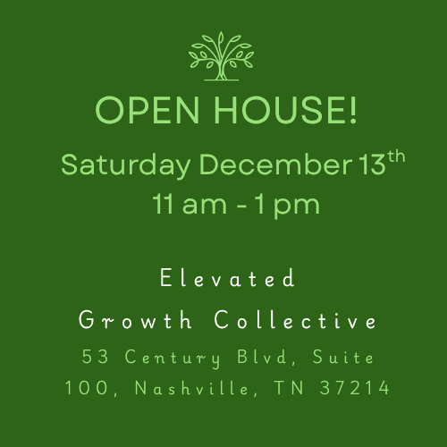 🌿 Open House at Elevated Growth Collective! 🌿Join Us for networking or to learn more about becoming a member