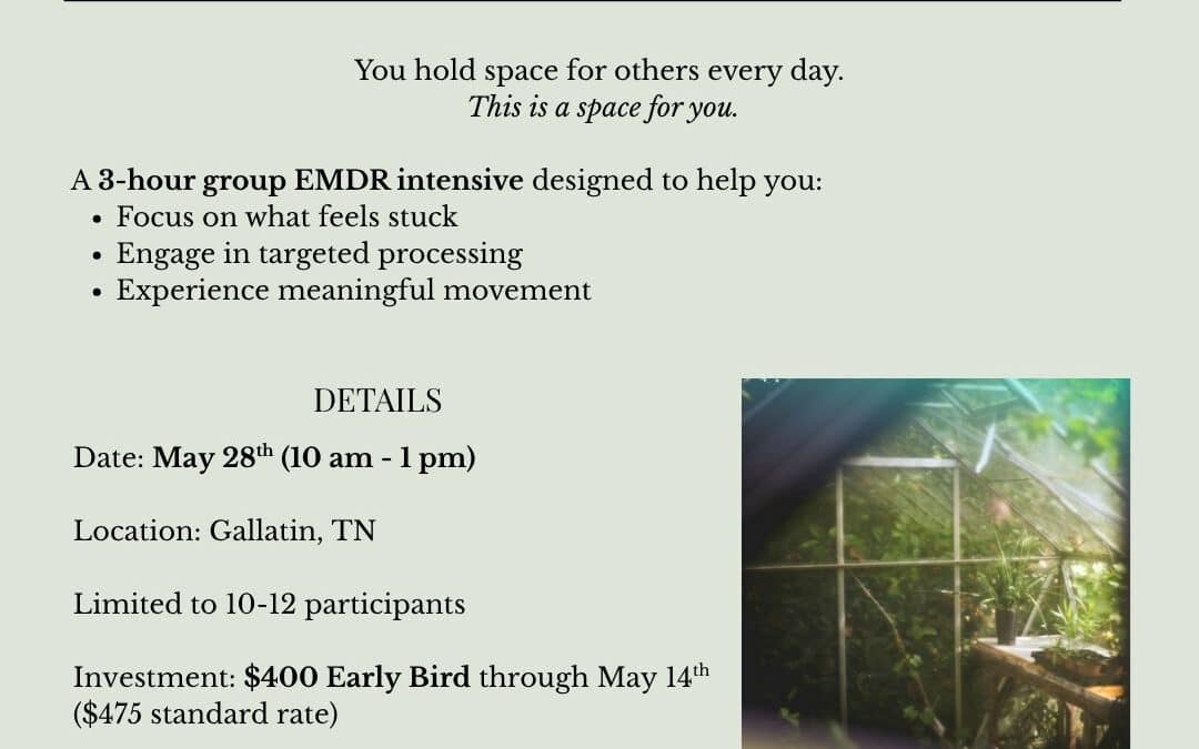 Therapist-Only Group Intensive – May 28