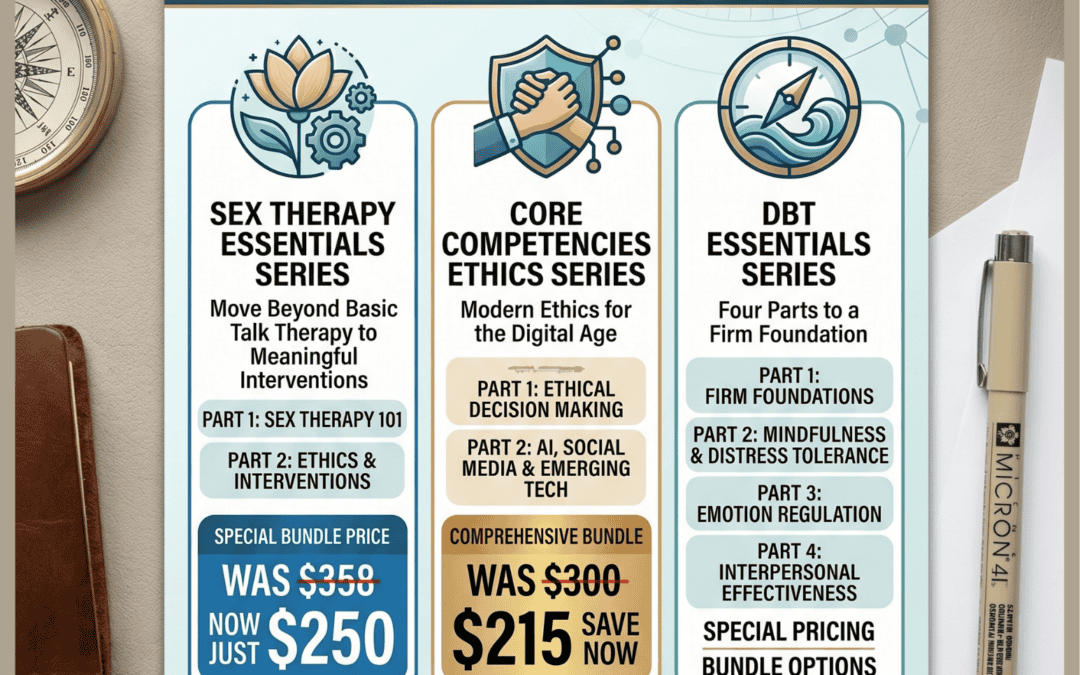Clinician’s Compass NBCC Approved Live Online Summer Trainings