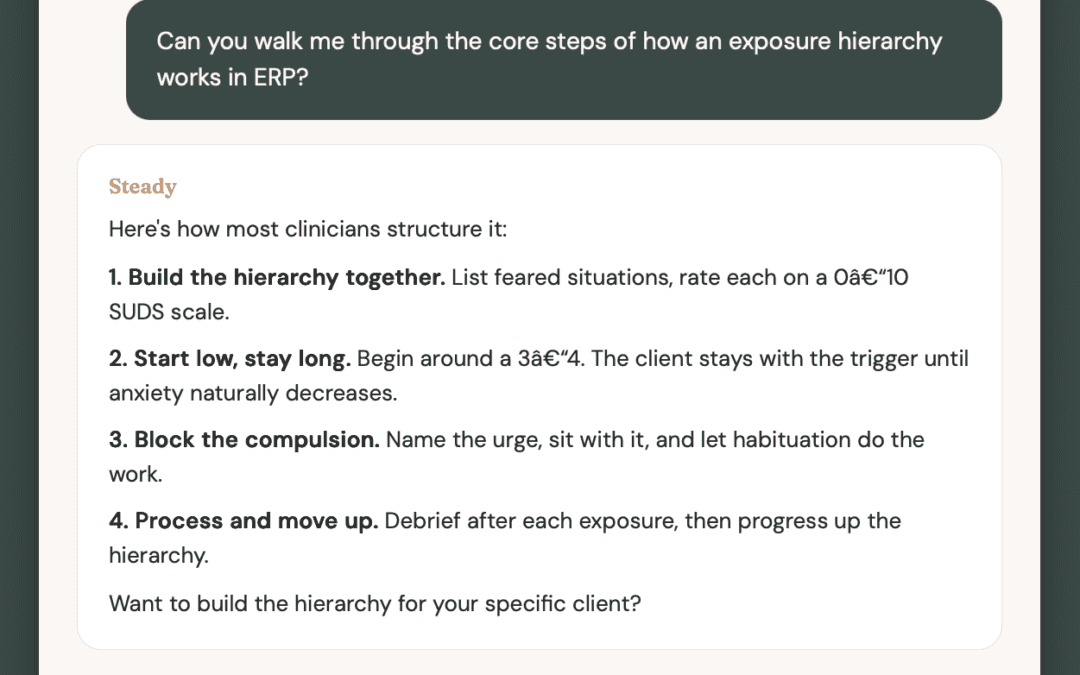 A clinical consultation tool built by a therapist