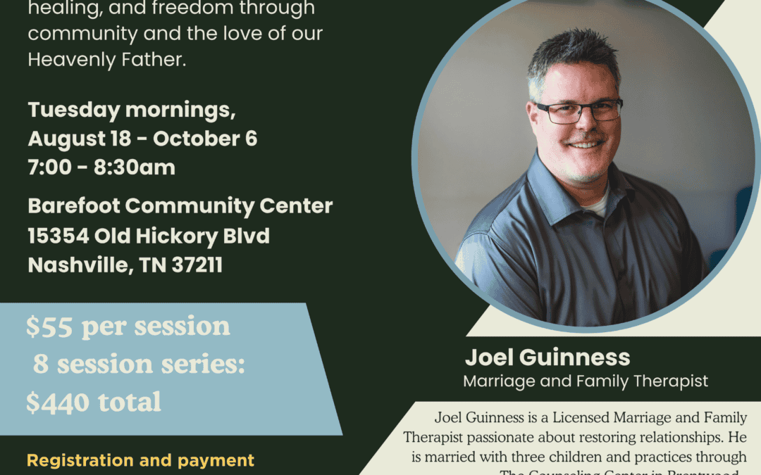 Group Counseling Series for Men-Starting in August