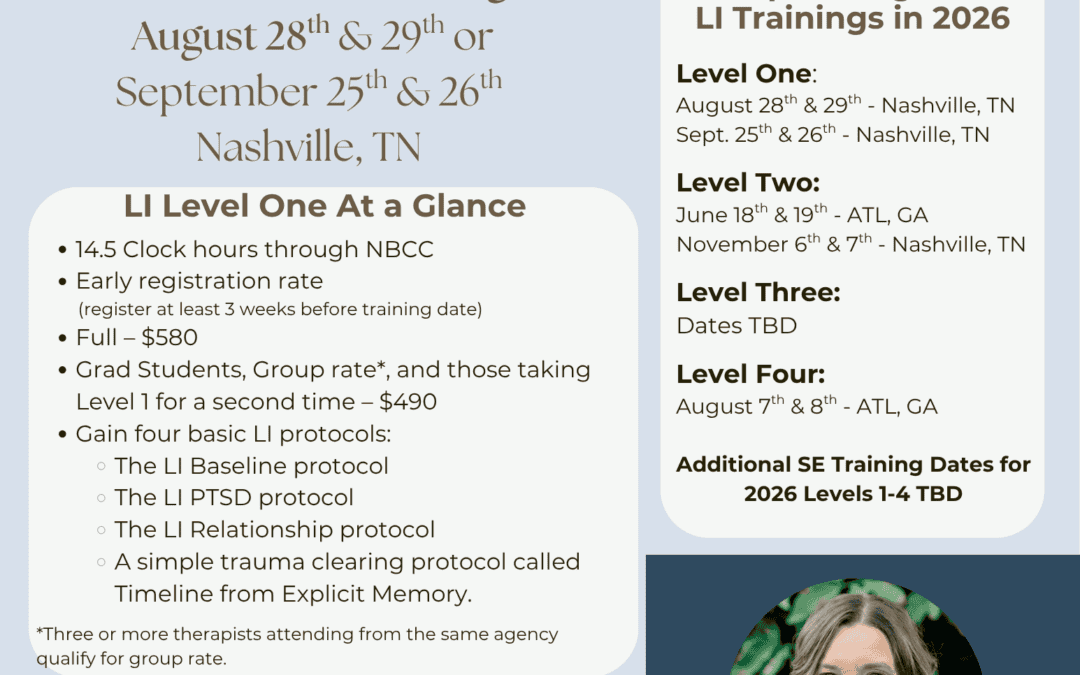 Lifespan Integration Level 1 Training